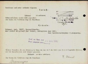 Scheer, Hilde, geb. Lauffer