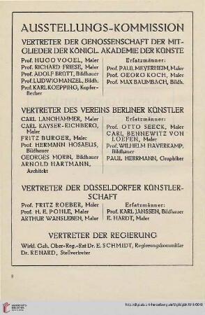 Ausstellungs-Kommission