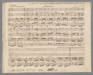 3 Duets; S (2), pf; op. 97/2; WagL op. 97/2 - BSB Mus.Schott.Ha 12451-2
