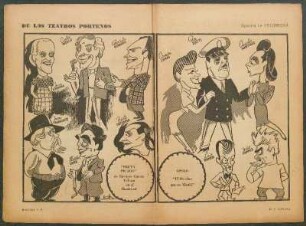 De los teatros Porteños [Dibujos] : Apuntes de Villanueva