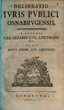 Delineatio iuris publici Osnabrugensis