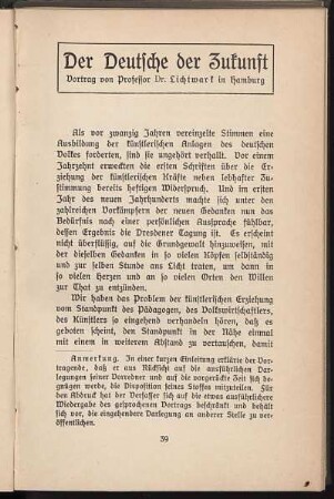 Der Deutsche der Zukunft