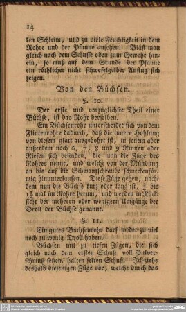 Von den Büchsen