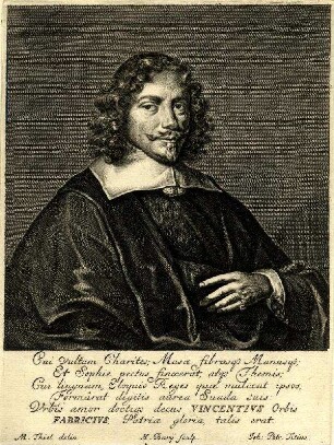 Bildnis von Vincenz Fabricius (1612-1667)