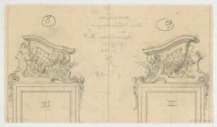 Thiersch, Friedrich von; München; Justizpalast - Tür - Verdachungen in der Zentralhalle 3. OG (Ansichten)