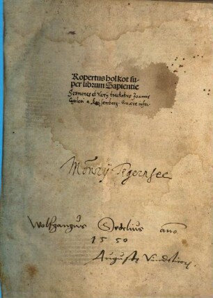 Super librum Sapientiae