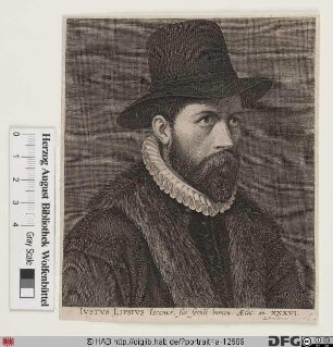 Bildnis Justus Lipsius (eig. Joest Lips)