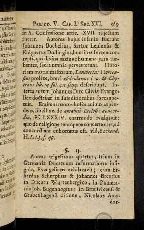 569-580, Sectio III § 13 - 26