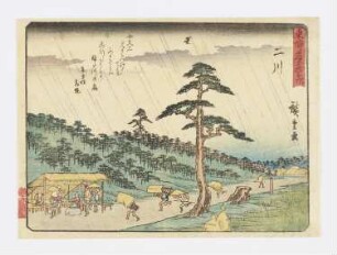 Futagawa, Blatt 34 der Folge "53 Stationen des Tōkaidō"