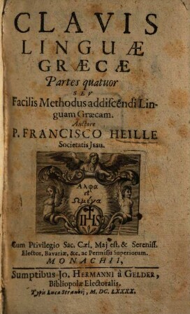 Clavis linguae Graecae