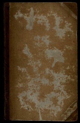 Manual 1785, Göttingen, 1785
