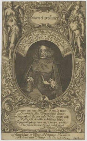 Bildnis des Henricus Hahn
