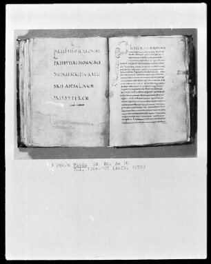Epistula ad Paulinum, Folio 106 recto ff — Initiale F (rater Ambrosius), Folio 106 verso - 107 recto