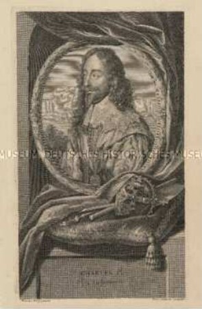 Porträt Karl I., König von Großbritannien
