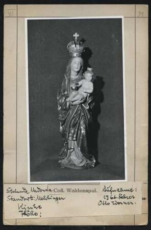 Stehende Madonna Standort: Melchingen (Kirche)