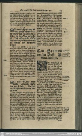Ein Sermon von der Busse. D. Mart. Luth. 1518