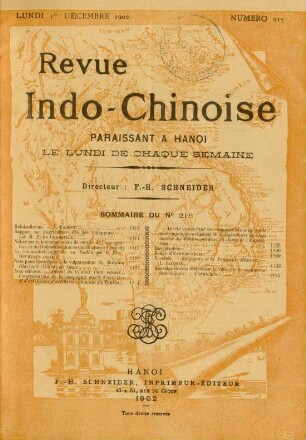 Lundi 1er Decembre 1902. Numero 215