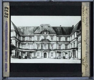 Blois, Schloss : Westflügel, Hofansicht