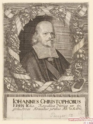 Johann Christoph Eisen; geb. 1600