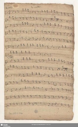 Canto. [Ripieno]