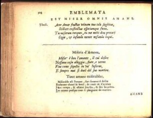 Est Miser Omnis Amans