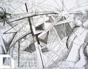 Spinne an der Könneritzbrücke