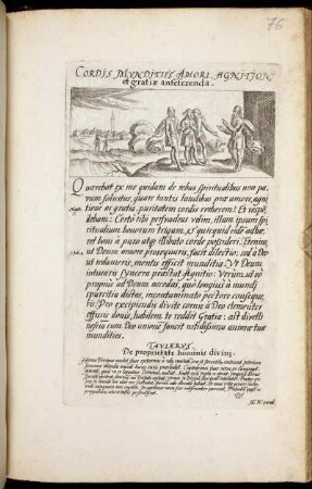 Cordis Mundities Amori, Agnitioni et gratiae anteferenda