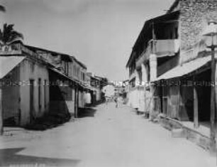 Die Inder-Straße in Dar-es-Salaam