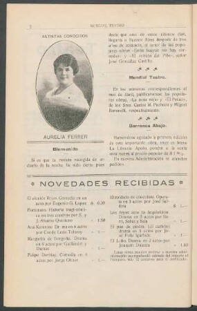 Artistas conocidos : [Fotografía de] Aurelia Ferrer