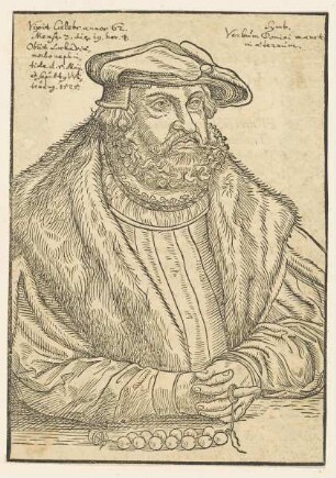Bildnis des Friedrich III. von Sachsen