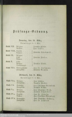 Prüfungs-Ordnung