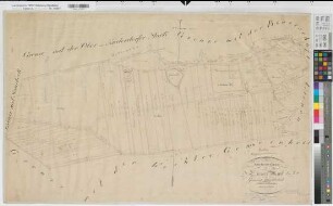 Brochterbeck (Tecklenburg), Teilung der Liener Mark, Bl.1 Brouillonkarte