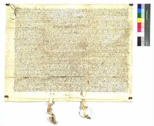 Wilhelm von Wellwart zu Hohenroden verkauft seinen Anteil an Bönnigheim und Erligheim am Zehnten zu Cleebronn sowie am Wittumshof zu Bönnigheim an Jörg Heinrich Wellwart für 2960 fl.