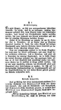 § 1. Rechtfertigung