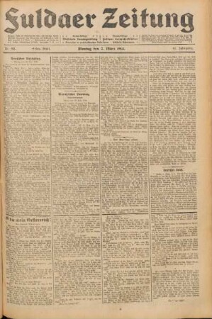 Ausgabe vom Montag, den 02. März 1914.