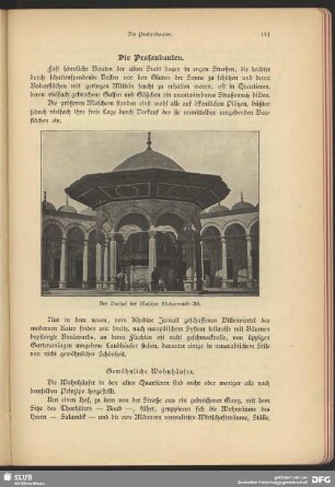 Der Vorhof der Moschee Mohammed-Ali