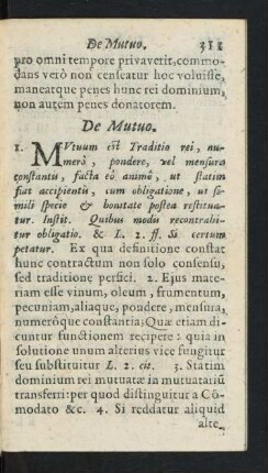 De Mutuo