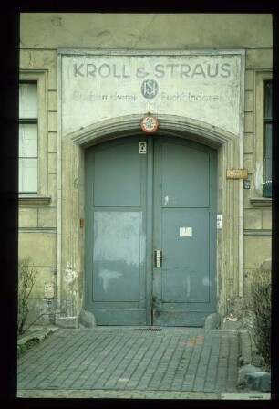 Diapositiv: Leuschnerdamm 7, 1983