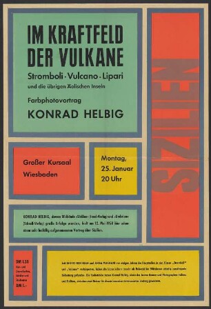 Im Kraftfeld der Vulkane. Stromboli - Vulcano - Lipari und die übrigen Äolischen Inseln