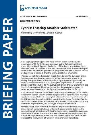 Cyprus: entering another stalemate?