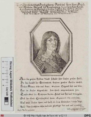 Bildnis Friedrich Wilhelm, der Große Kurfürst (reg. 1640-88)
