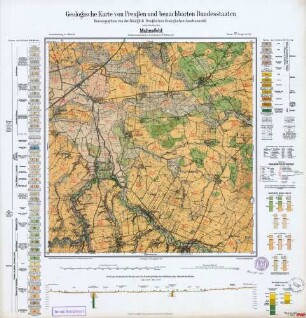 [1488] Mahnsfeld, Geologische Karte von Preußen und benachbarten Bundesstaaten
