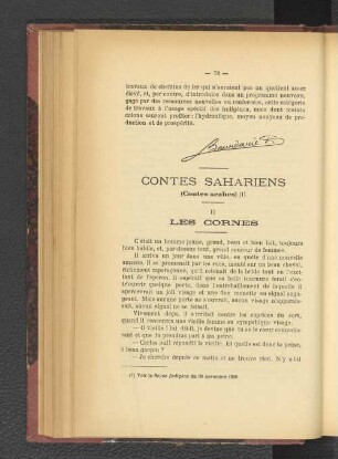 Contes Sahariens (Contes arabes) (1).