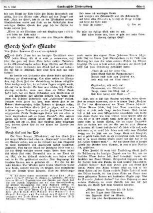 Gorch-Fock’s Glaube