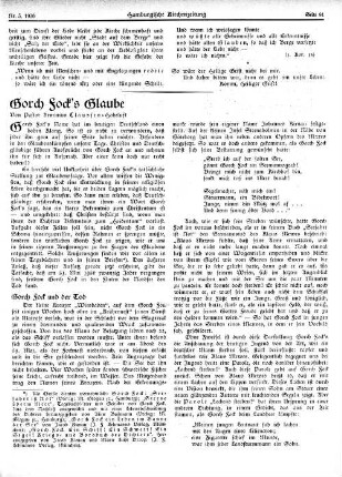 Gorch-Fock’s Glaube