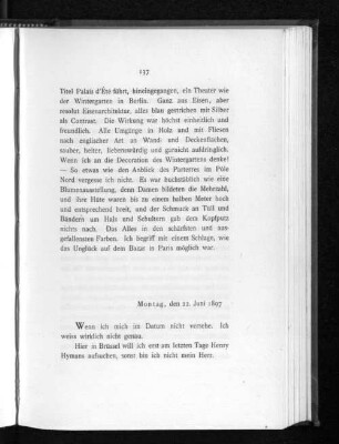 Montag, den 22. Juni 1897