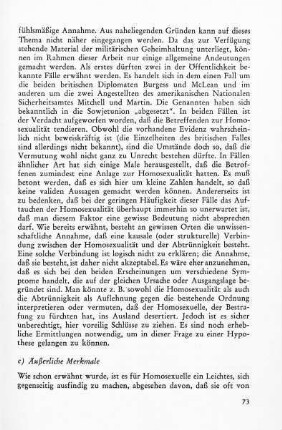 c) Äußerliche Merkmale