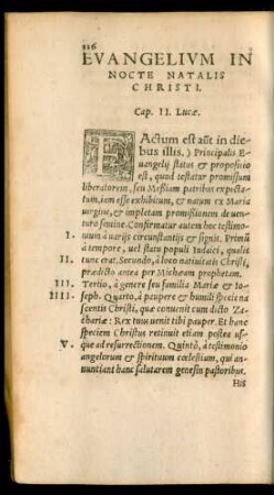 Evangelium In Nocte Natalis Christi. Cap. II. Lucae.