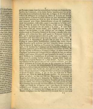 Arrest De La Cour Du Parlement, Qui regle la forme de procéder à la liquidation des biens des Colléges qui étoient occupés par les ci-devant soi-disans Jésuites : Du dix-neuf Août 1763.