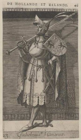 Bildnis des Guilielmus 4., Graf von Holland